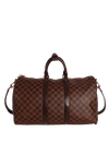 DAMIER ÉBÈNE KEEPALL BANDOULIÈRE 45