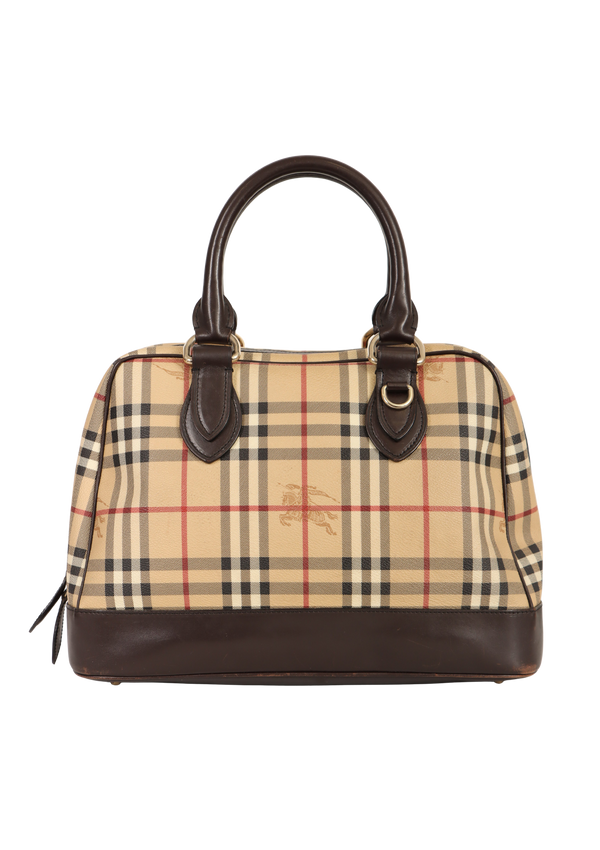 HAYMARKET CHECK BOWLING BAG