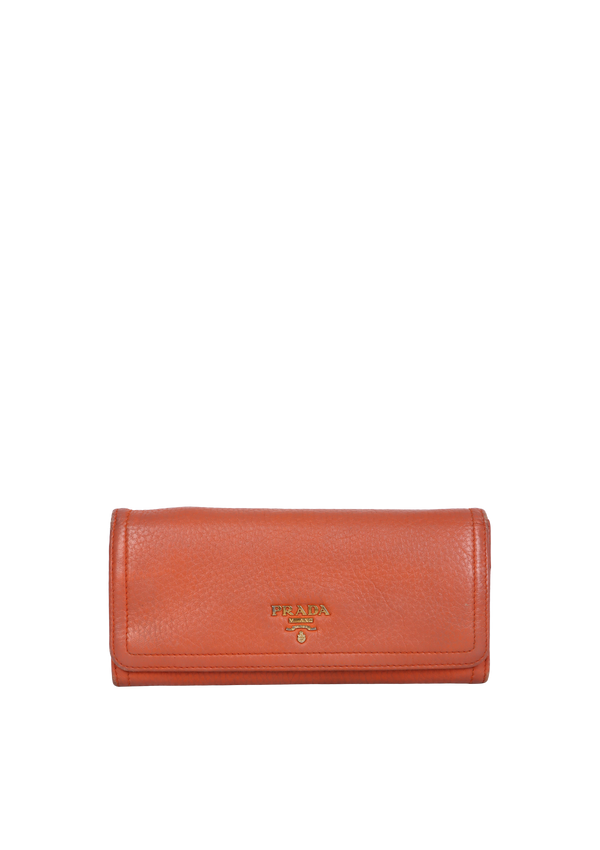 LEATHER CONTINENTAL WALLET