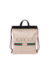 LOGO DRAWSTRING BACKPACK