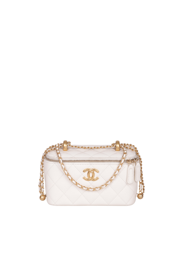 SMALL PEARL CRUSH VANITY CASE