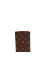 MONOGRAM PASSPORT COVER