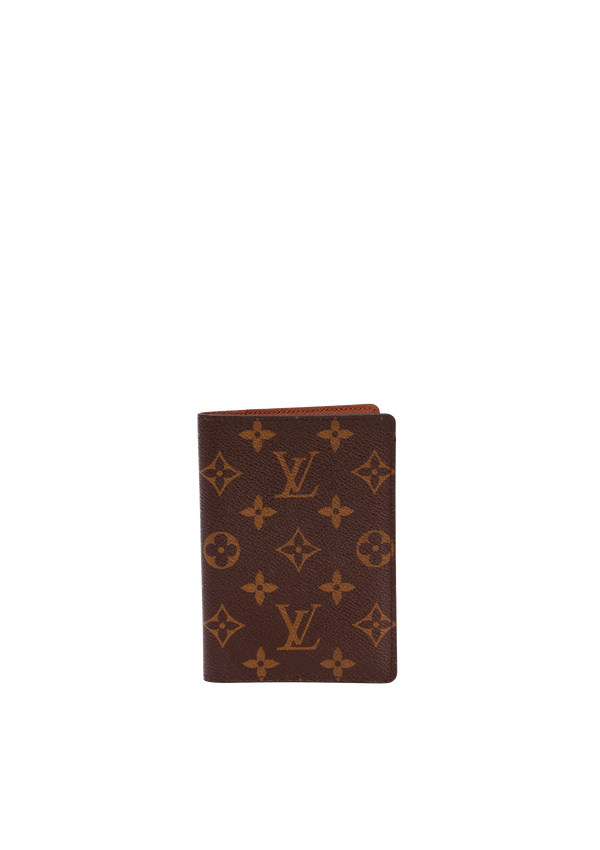 MONOGRAM PASSPORT COVER