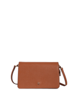 LEATHER FLAP BAG
