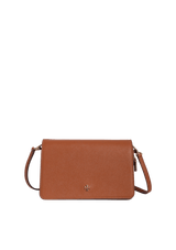 LEATHER FLAP BAG