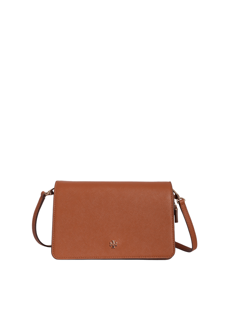 LEATHER FLAP BAG