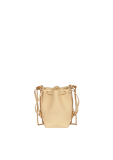 LEATHER BUCKET BAG