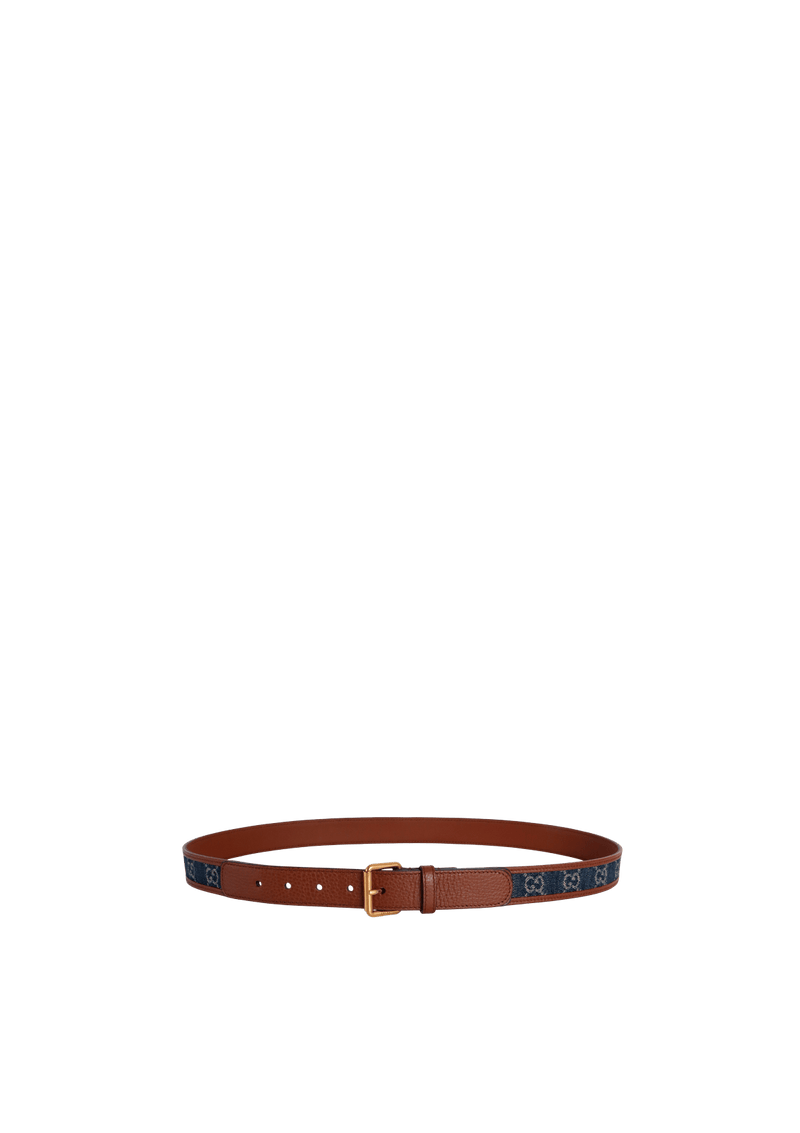 GG DENIM BELT 100