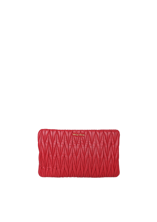 NAPPA MATELASSÉ CLUTCH