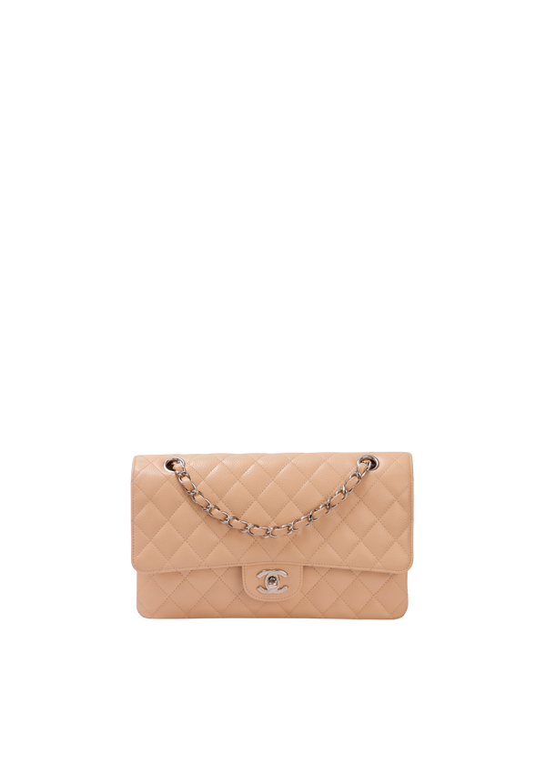 MEDIUM CLASSIC DOUBLE FLAP CAVIAR
