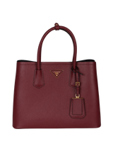 LARGE SAFFIANO CUIR DOUBLE TOTE