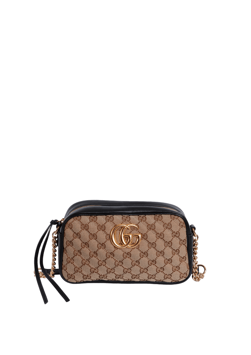 SMALL GG CANVAS MARMONT CAMERA BAG