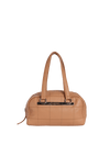 SQUARE STITCH BOWLER BAG