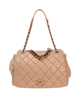 PARIS-BOMBAY PONDICHERRY FLAP BAG