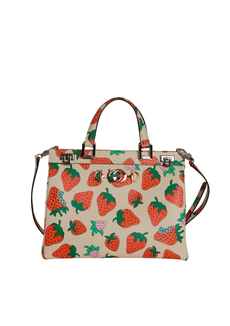 STRAWBERRY MEDIUM ZUMI TOP HANDLE BAG