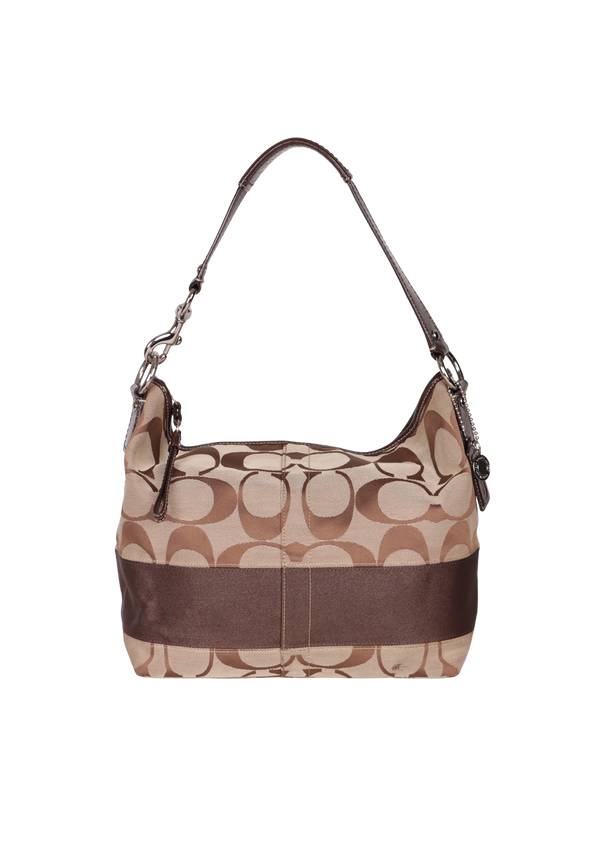 SIGNATURE SHOULDER BAG