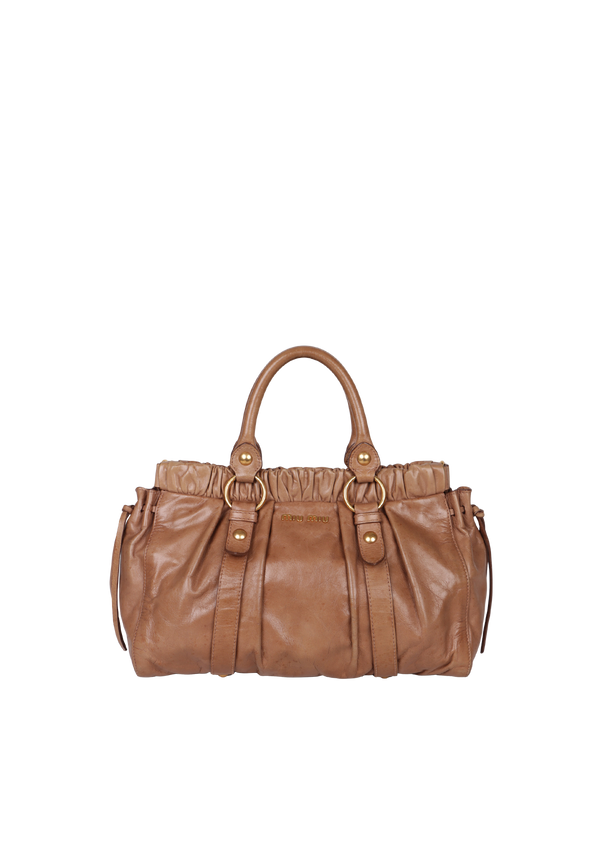 VITELLO LUX SATCHEL BAG