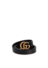 DOUBLE G LOGO THIN BELT 75