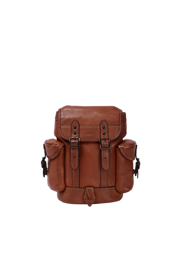LEATHER HITCH 13 BACKPACK