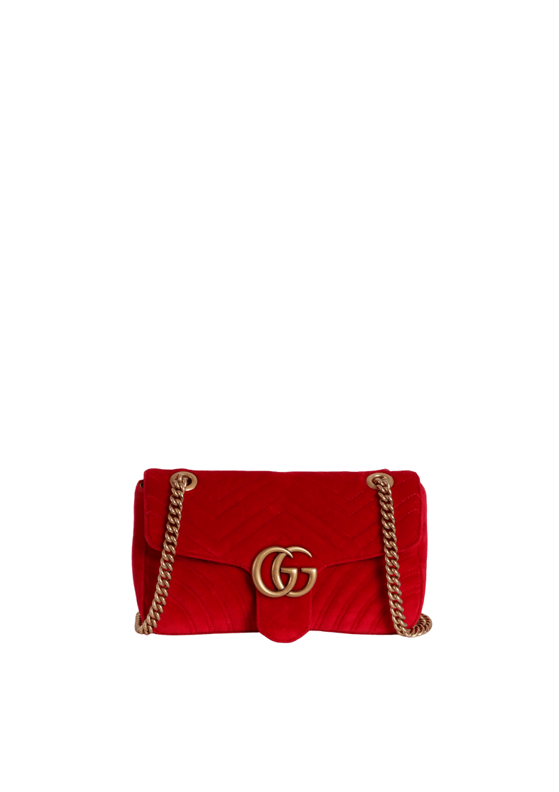 GG MARMONT SMALL BAG VELVET