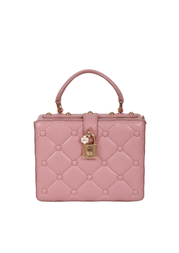 QUILTED BOX BAG