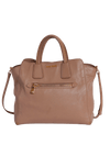 LEATHER SATCHEL BAG