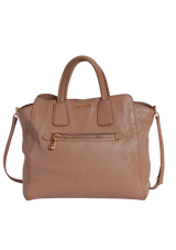 LEATHER SATCHEL BAG