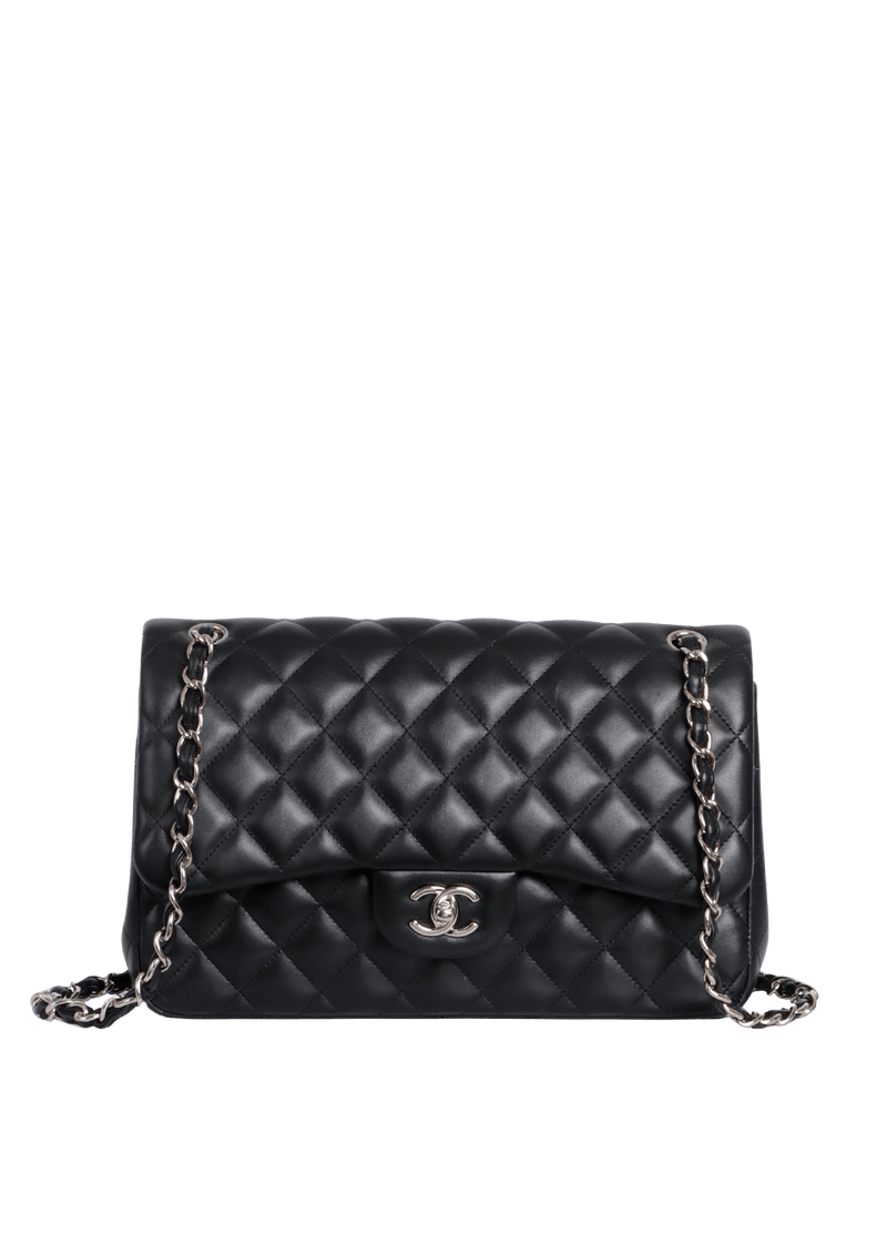 JUMBO CLASSIC DOUBLE FLAP BAG LAMBSKIN