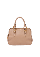 LEATHER SATCHEL BAG