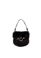 SATIN SHOULDER BAG