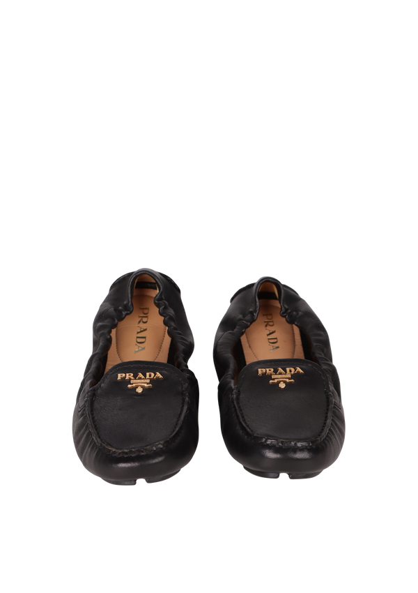 LEATHER LOAFERS 35.5