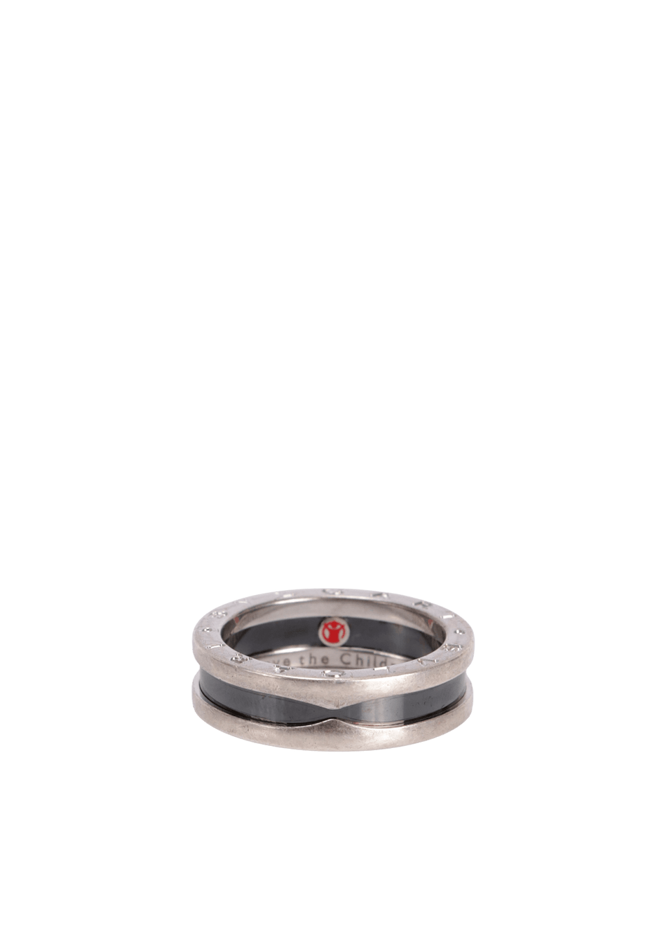 ANEL BVLGARI SAVE THE CHILDREN B.ZERO 1 RING PRETO 60 ORIGINAL ANEL BVLGARI SAVE THE CHILDREN B.ZERO 1 RING PRETO 60 ORIGINAL