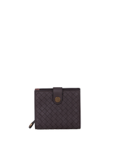 INTRECCIATO FRENCH COMPACT WALLET