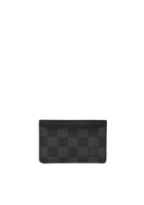 DAMIER GRAPHITE CARD HOLDER