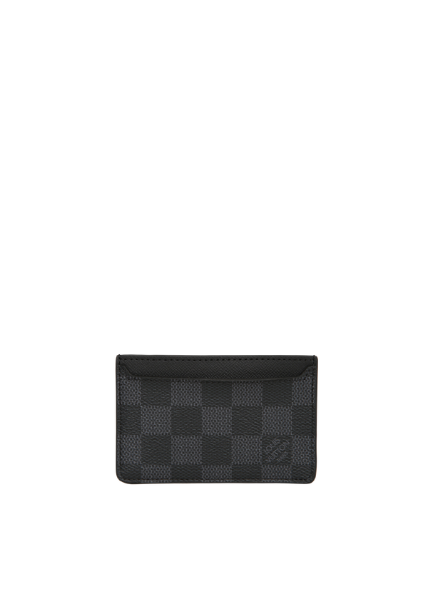 DAMIER GRAPHITE CARD HOLDER