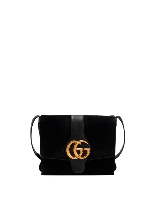 GG MEDIUM ARLI SUEDE BAG