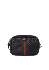 SMALL TRAPUNTATA WEB CROSSBODY