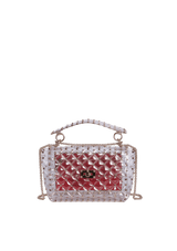 MEDIUM ROCKSTUD SPIKE QUILTED PVC