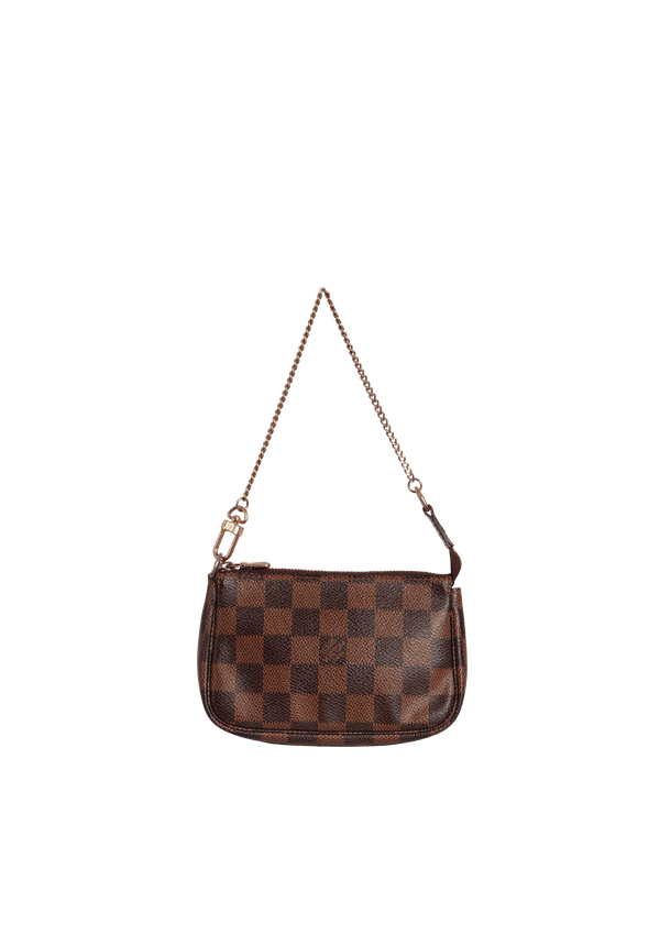 DAMIER ÉBÈNE MINI POCHETTE ACCESSOIRES