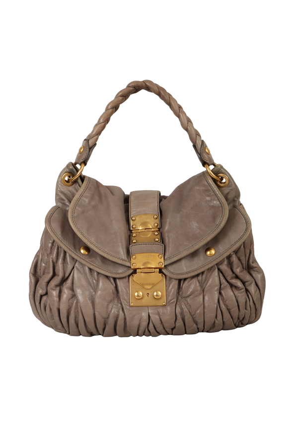 MATELASSE COFFER HOBO
