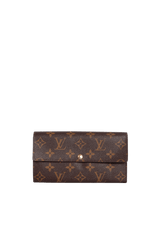 MONOGRAM SARAH WALLET