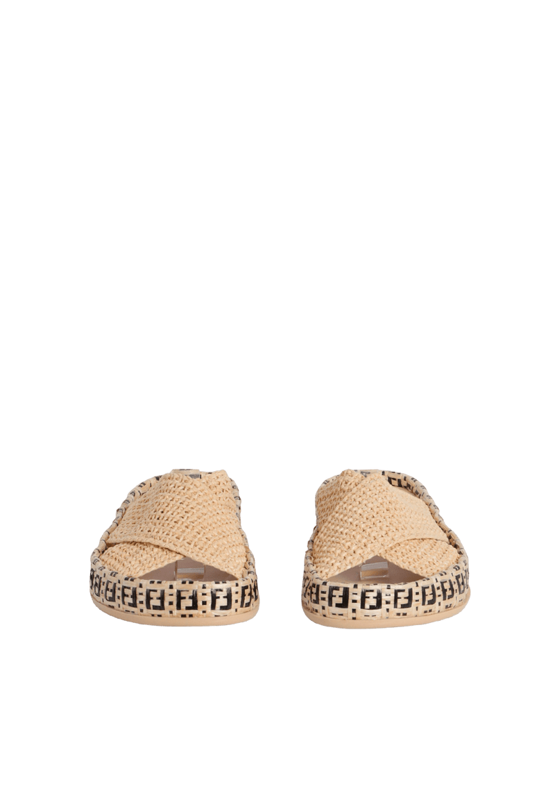 RAFFIA SLIDES 40