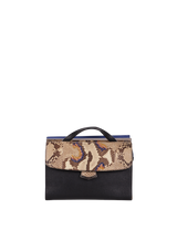 SMALL PYTHON DEMI JOUR BAG