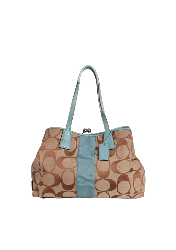 SIGNATURE CANVAS TOTE