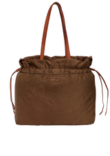 LOGO TESSUTO DRAWSTRING BAG