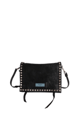 GLACE CALF STUDDED ETIQUETTE