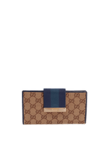 GG CANVAS SIGNATURE WALLET