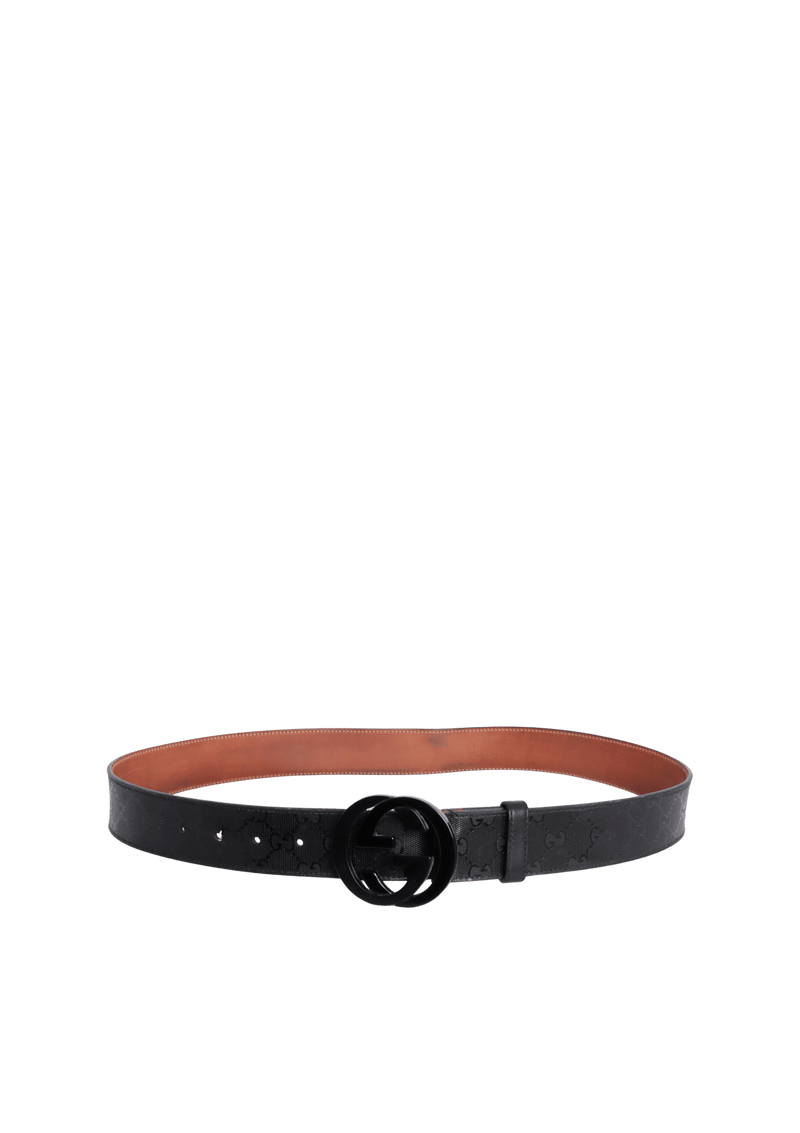 INTERLOCKING G LOGO BELT 95