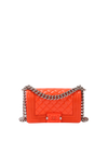PATENT LEATHER SMALL BOY BAG