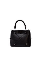 ROMAN STUD TOP HANDLE BAG